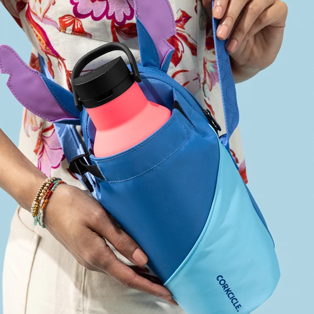 Corkcicle Disney Sling: Stitch Crossbody Water Bottle Sling Bag